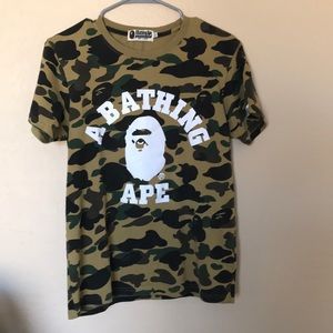 Bape "A Bathing Ape" t shirt